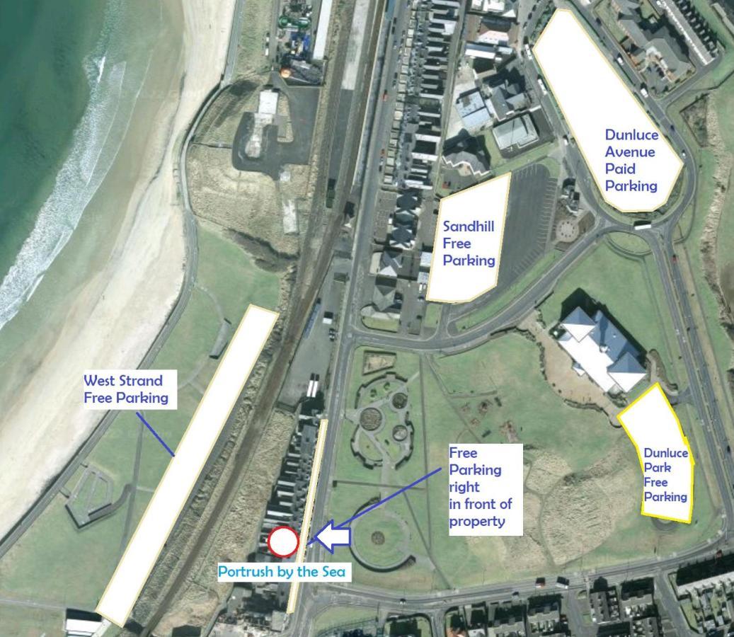 1 West Beach - Dog Friendly - Portrush By The Sea Exterior foto